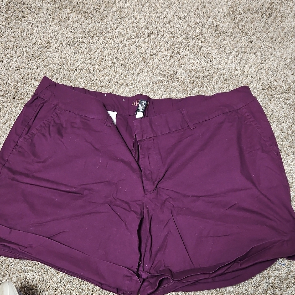 Apt. 9 Women's Deep Purple Shorts